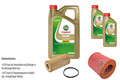 FEBI Inspektionspaket 7L Castrol EDGE Titanium FST 5W-30 LL für Audi A6 4F2 C6
