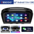 Für BMW E60 E61 E90 E91 CCC 6+128GB Autoradio Car Stereo 4G Apple CarPlay WIFI