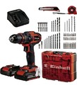 Einhell TE-CD 18/40 Li-i +64 (2x2,0Ah) Akku Schlagbohrschrauber Set + Koffer