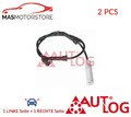 ABS SENSOR DREHZAHLFÜHLER PAAR VORNE AUTLOG AS4135 2PCS I FÜR BMW 3,1,E81,E90