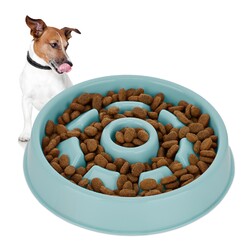 10 x Anti Schling Napf Hundenapf langsam fressen Hundeschüssel 550 ml Futternapf