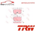 SATZ BREMSBELÄGE BREMSKLÖTZE TRW GDB1093 A FÜR LAND ROVER RANGE ROVER I