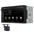 X3 7" QLED Car Multimedia Radio 2DIN Wireless CarPlay Android Auto DSP BT Kamera