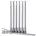 1/4" Magnetisch Steckschlüssel 5.5 -19mm Innensechskant Stecknuss Bit 200mm Lang