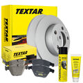 Textar Bremsensatz + CERATEC + Bremsenreiniger VW SKODA SEAT AUDI OHNE ELEKTR. F