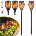 Solarleuchten 96LED Solarfackeln Solarlampe Solar Fackel Gartenfackeln für Außen