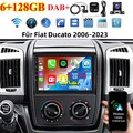 Für Fiat Ducato 2006-2023 DAB+ Android 14 Autoradio Navi GPS Wifi RDS 6+128GB