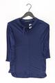 ✨ Esprit Shirt für Damen Gr. 32, XS 3/4 Ärmel blau aus Viskose ✨