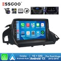 9" Android 13 32G Autoradio Carplay GPS RDS Cam Für Ford Kuga 12-18 Escape 13–19