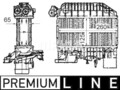 MAHLE Ladeluftkühler LLK Intercooler Kühler Ladeluft BEHR *** PREMIUM LINE ***