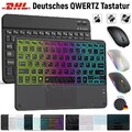 Für Huawei MatePad Pro SE 11/Air 11.5 S/T10 T10S Bluetooth QWERTZ Tastatur Maus