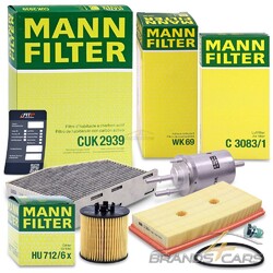 MANN-FILTER INSPEKTIONSPAKET FILTERSATZ B FÜR VW TOURAN 1T 1.6 FSI BJ 04-07# # # INKL. ÖLABLASS-SCHRAUBE MIT DICHTRING # # #