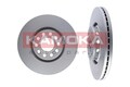 2x KAMOKA Bremsscheibe Vorderachse u.a. für AUDI, SEAT, SKODA, VW