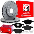 Zimmermann SPORT BREMSSCHEIBEN 300mm + BELÄGE VORNE für MAZDA 3 BL BK 5 CR CW
