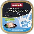 animonda Vom Feinsten Adult Katzenfutter 32x100g Pute Milchkern Nassfutter NEU