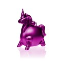 Kerze Designerkerze Geschenkidee Kerzen Deko Tischdeko Einhorn pink metallic