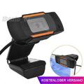 Webcam Kamera 1080P HD USB 2.0 3.0 Mit Mikrofon für PC Computer Laptop Windows