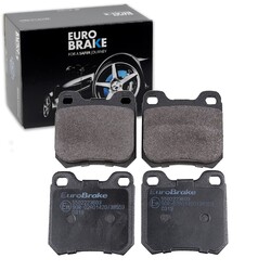 EUROBRAKE BREMSBELÄGE SATZ HINTERACHSE PASSEND FÜR OPEL OMEGA SENATOR VECTRA