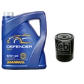 FEBI BILSTEIN Ölfilter 5L MANNOL Defender 10W-40 für VW Transporter IV Kasten