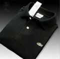 Men's Lacoste2 Mesh Short Sleeve Polo Shirt Classic Fit Button-Down T-Shirt/Tops