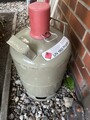 Stahl Gasflasche 11 kg Grau Propangasflasche leer Camping Gas Grill Flasche