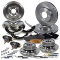 ATEC BREMSENSET BREMSENKIT VORNE + BREMSBACKEN HINTEN FÜR SEAT INCA 6K