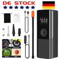 LCD Elektrische Akku Luftpumpe Auto Fahrrad Reifen Druckluft Kompressor 150 PSI~