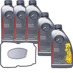 5 L Getriebeöl MB 236.14 DENCKERMANN Getriebeölfilter für Mercedes-Benz