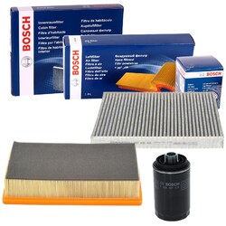BOSCH FILTER INSPEKTIONSPAKET passend für 2.0 TSI 150-204 PS VW T5 T6 BUS CAMPER