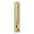 TFA 40.1000 Analoges Sauna-Thermometer aus Kiefernholz Klimakurt