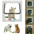 Katzenklappe Katzentür 4-Wege Hundeklappe M-XL Eingangskontrolle System Hunde DE