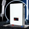 6500W 220V Digital Warmwasser Bade Sofort Durchlauferhitzer Dusche Set Tankless