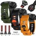 Quick Fit Silikon Armband für Garmin Fenix 8/7X Sapphire/6/6X Pro/5/5X Plus/3 HR