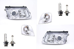 Scheinwerfer Set Xenon passend für VW Passat 3B m. D2S H7 links rechts + Blinker
