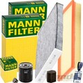 MANN FILTER INSPEKTIONSPAKET passend für CITROËN C3 OPEL CROSSLAND X 110+131 PS