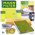 MANN-FILTER INSPEKTIONSPAKET FILTERSATZ B FÜR AUDI A3 8L 1.9 TDI BJ 97-03