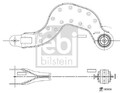 Febi Bilstein 185909 Lenker, Radaufhängung für MERCEDES-BENZ