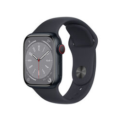 Apple Watch Series 8 GPS + Cellular 41mm Aluminiumgehäuse Mitternacht Smartwatch