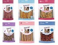 DOKAS Hundesnack Mix 6 Sorten Enten- & Hühnerbrust Snack Kausnack für Hunde Set