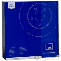2X ATE BREMSSCHEIBEN 276,0mm VOLL HINTEN PASSEND FÜR MERCEDES-BENZ A-KLASSE