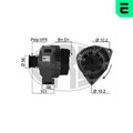 ERA 210198A Lichtmaschine Generator 90A 14V passend für MERCEDES-BENZ CLK (C208)