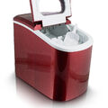 Eismaschine Eiswürfelmaschine Icemaker Ice Cube Maker Eiswürfelbereiter Rot