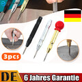 3x Automatik Körner Anreißnadel Center Punch Set Selbstschlagender Spit Punch
