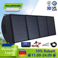 Solarpanel 12V 100W 200W 300W Faltbar Tragbar für Batterie Wohnmobil Camping RV