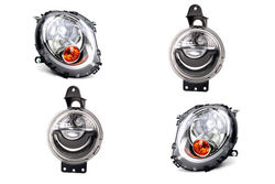 Scheinwerfer Set Front passend für BMW Mini R55 56 57 58 59 06- H4 LR m. Blinker