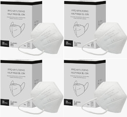 FFP2 Atemschutzmaske Flüssigkeitsresistent Nasensteg 5-Lagige Schutzmaske Mundsc