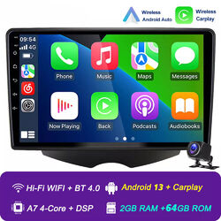 64GB Android 13 WiFi Carplay Autoradio GPS Navi Für Hyundai Veloster 2011-2017