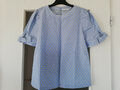 Super schöne Sommer Bluse Tshirt Shirt Gr. M blau von edc cotton
