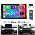 32GB Android 13 Carplay Autoradio Navi GPS BT  für Ford Focus Bj. 2019-2023 +DAB