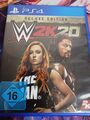 WWE 2K20 Deluxe Edition Sony Playstation 4 PS4 gebraucht in OVP